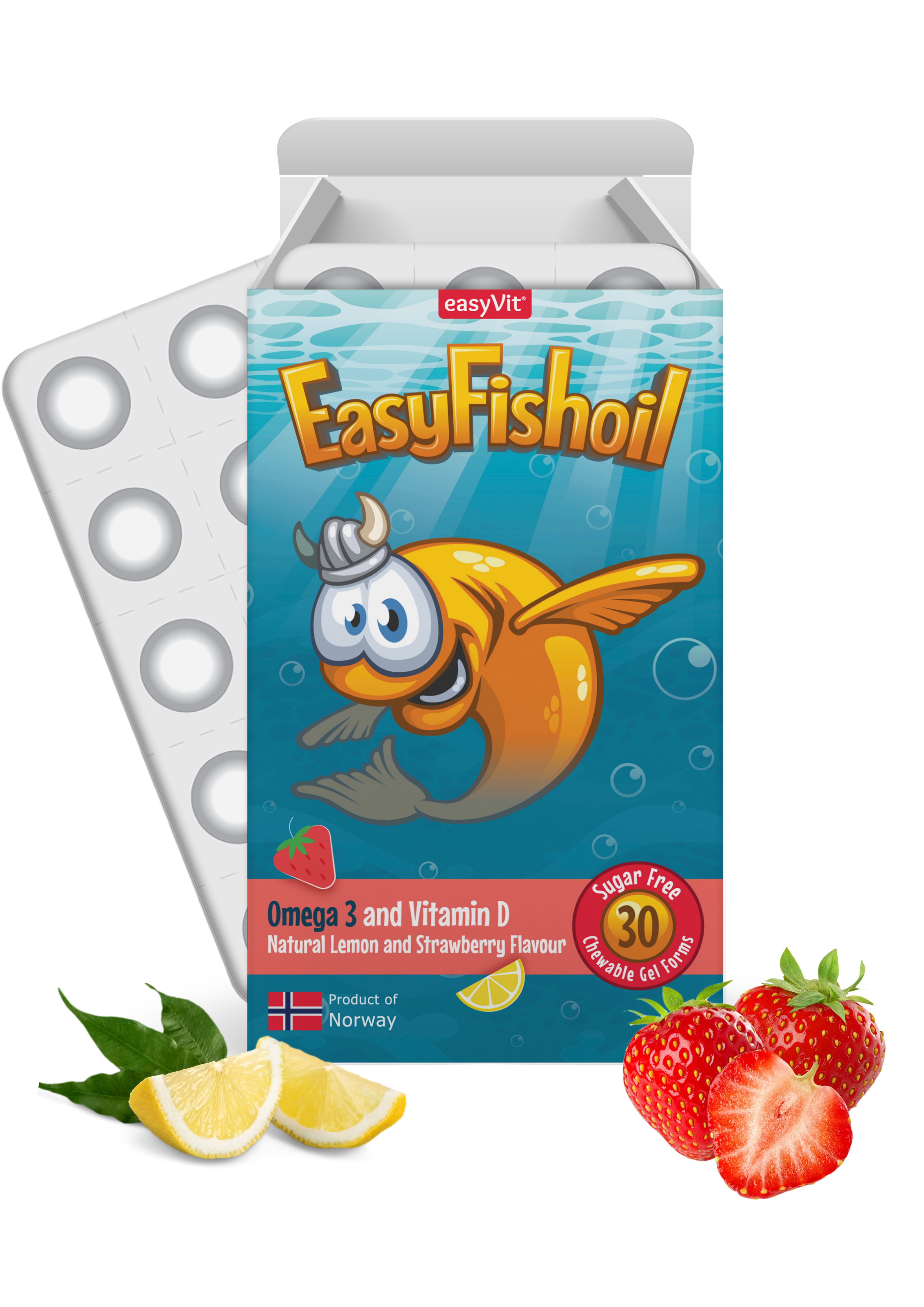 EasyFishoil Omega-3 + Vitamin D For Children