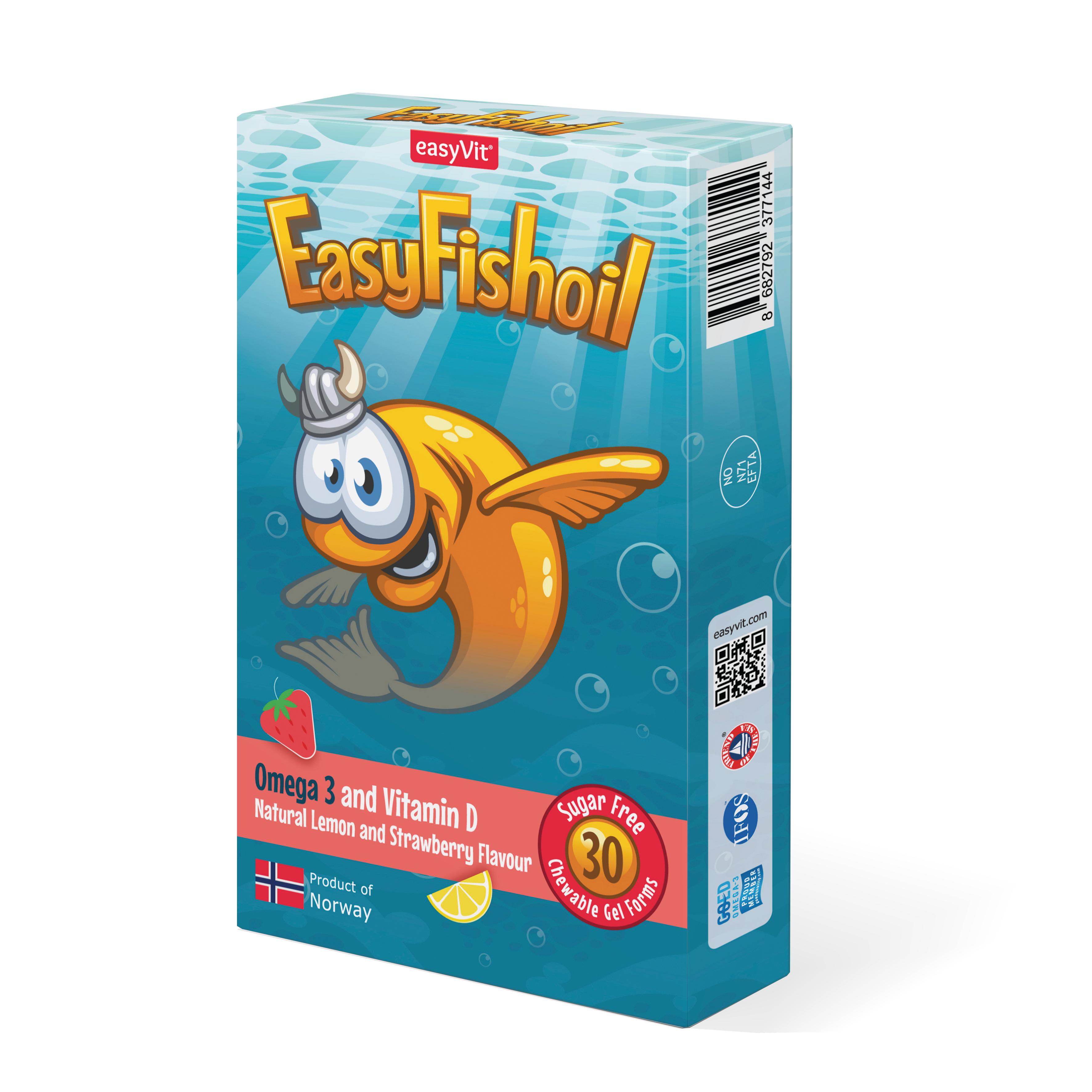 EasyFishoil Omega-3 + Vitamin D For Children
