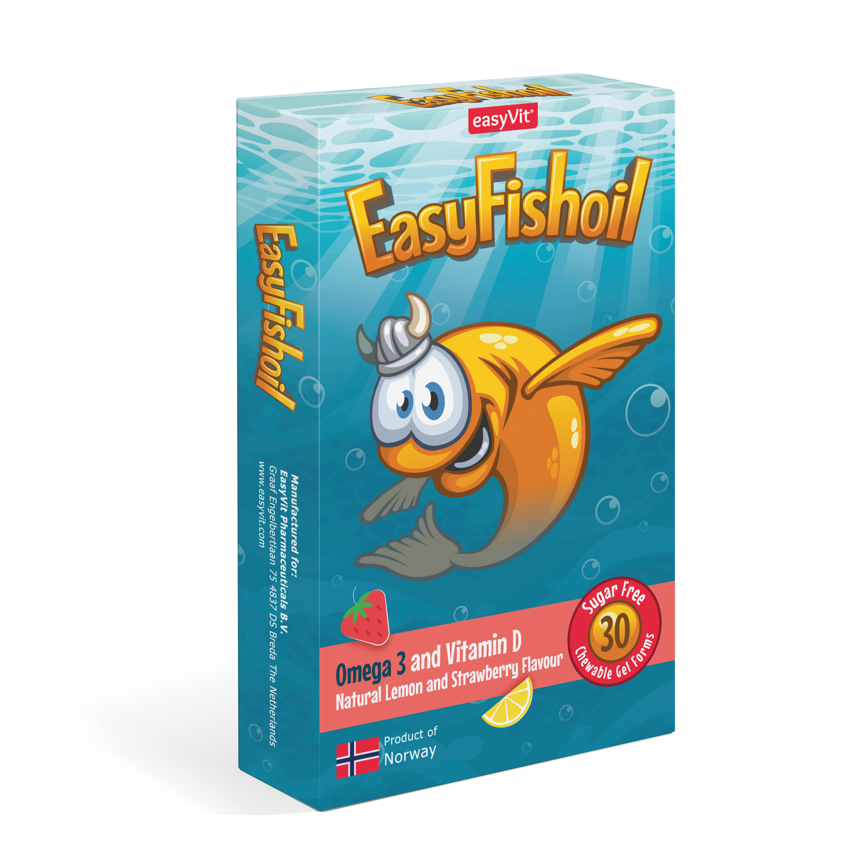 EasyFishoil Omega-3 + Vitamin D For Children