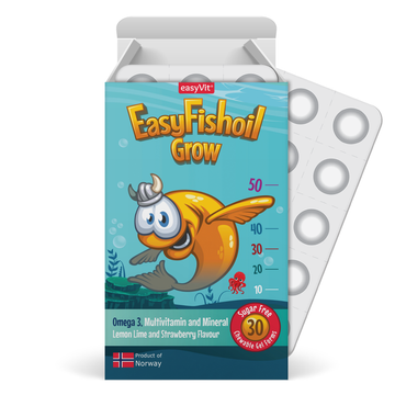 Omega 3 Fish Oil Supplement for Daily Use Suitable for Kids - EasyFishoil Grow