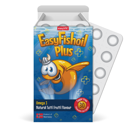 Omega 3 Fish Oil Supplements For Kids - EasyFishoil Plus