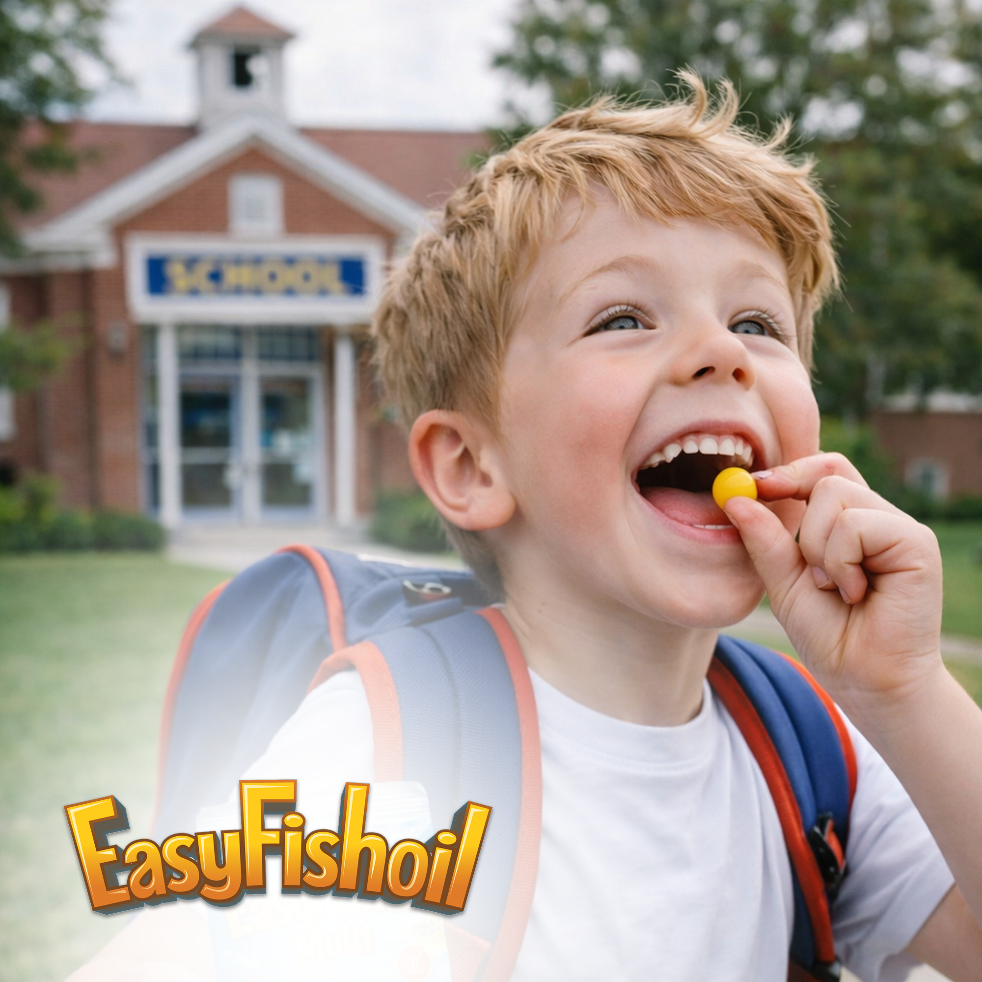 Omega 3 Fish Oil Supplements For Kids - EasyFishoil Plus